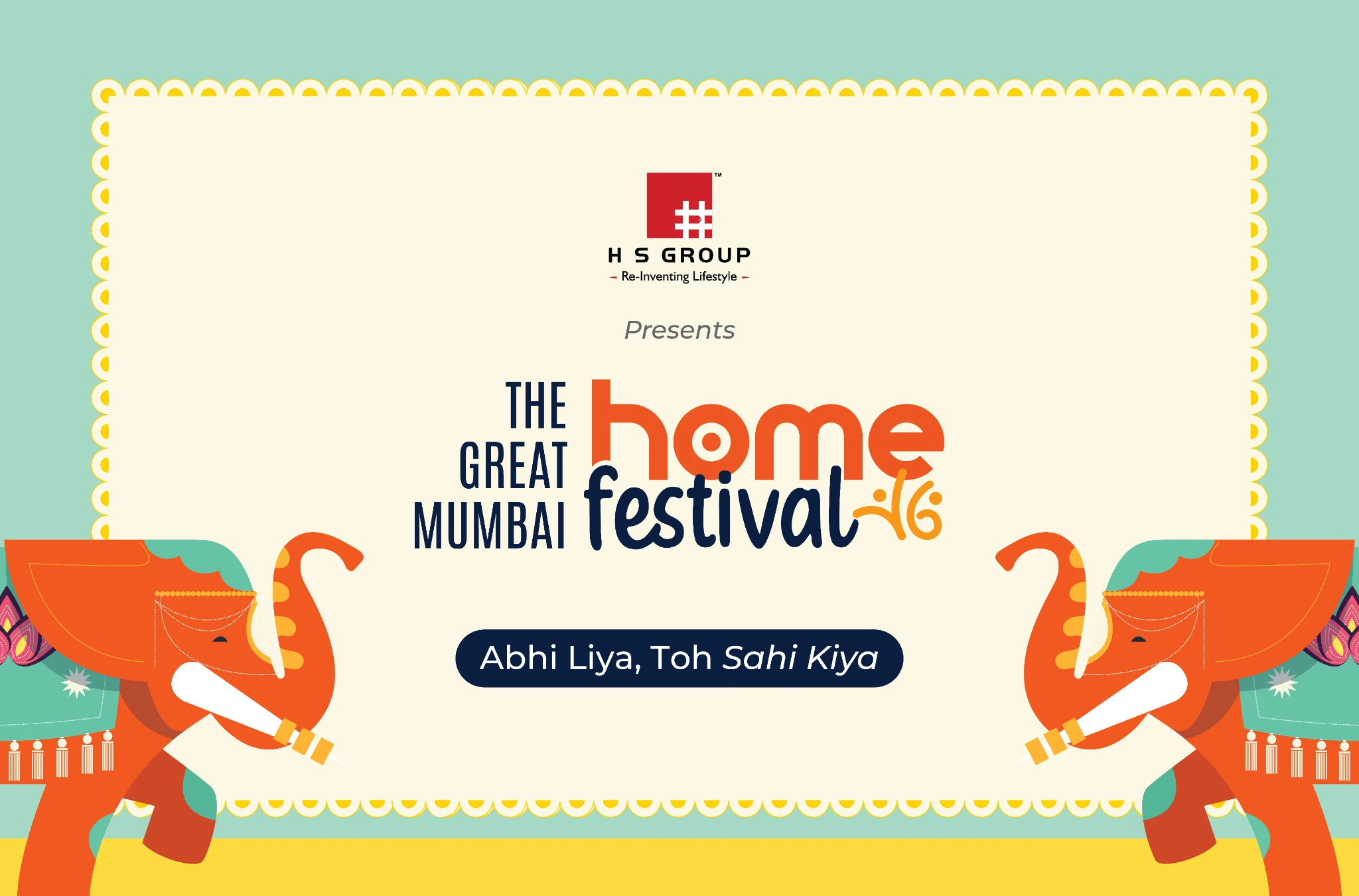 The Great Mumbai Home Festival campaign artwork